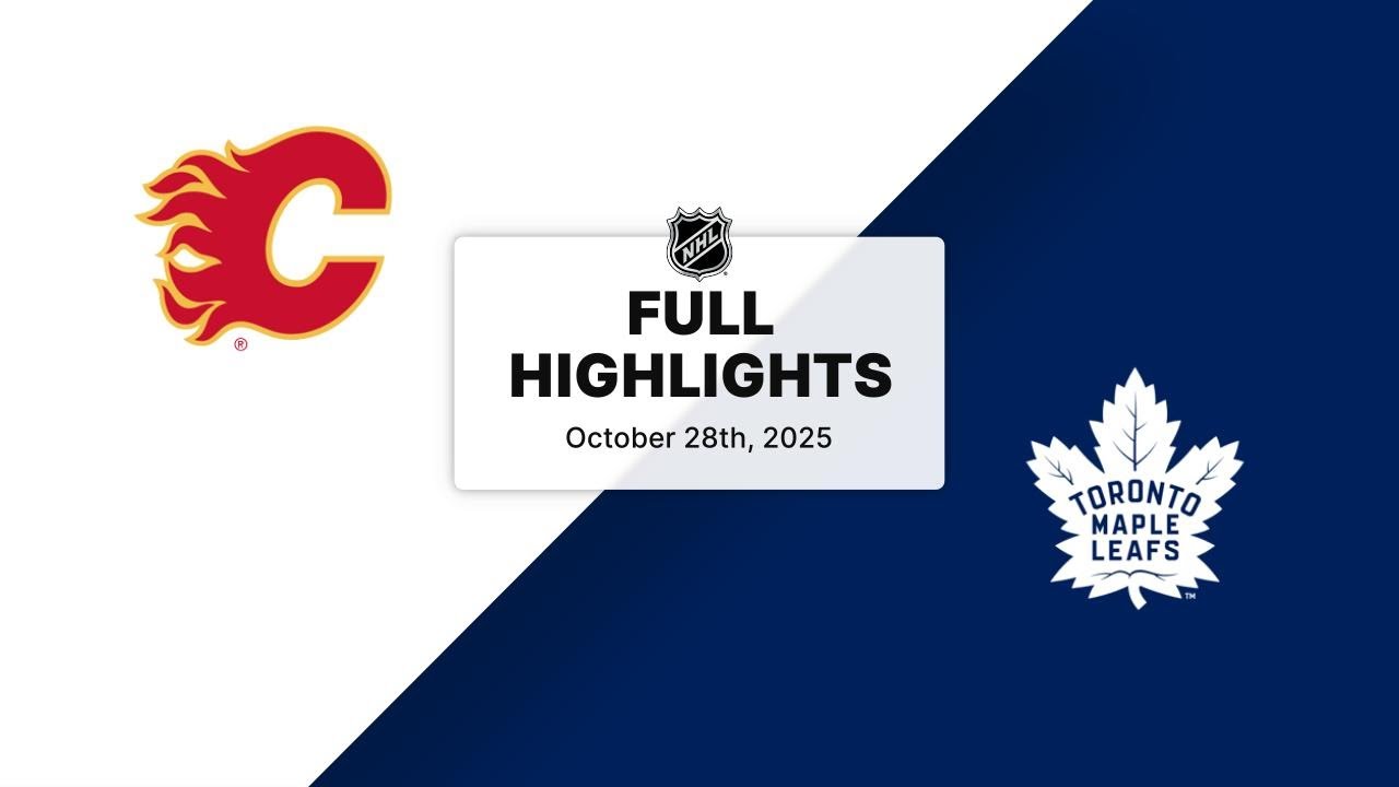 NHL Highlights | Flames vs. Maple Leafs | October 28, 2025