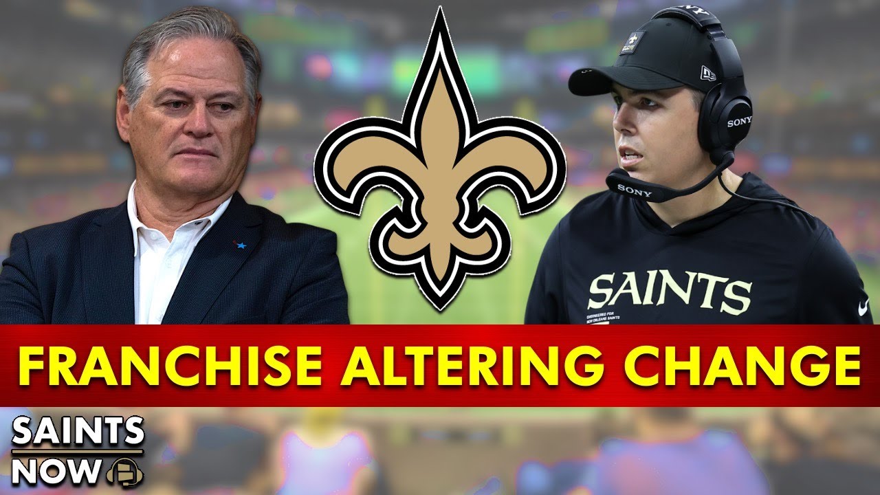 Saints Make FRANCHISE ALTERING Change! New Orleans Saints News
