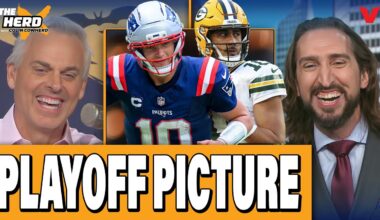 Colin Cowherd & Nick Wright DEBATE NFL Playoff predictions, Kansas City Chiefs | THE HERD NFL