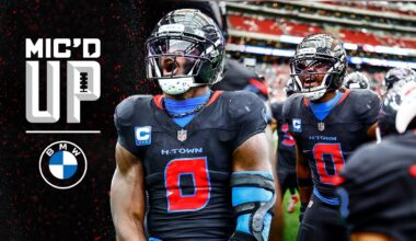 Azeez Al-Shaair Mic’d Up | “Whatever It Takes!” | Texans vs. 49ers