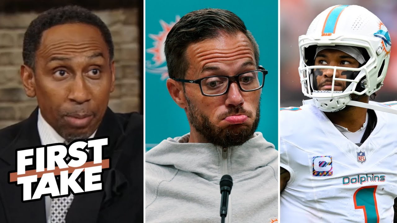 FIRST TAKE | You have to bench Tua before firing Mike McDaniel - Stephen A. on Dolphins' 1-6 start