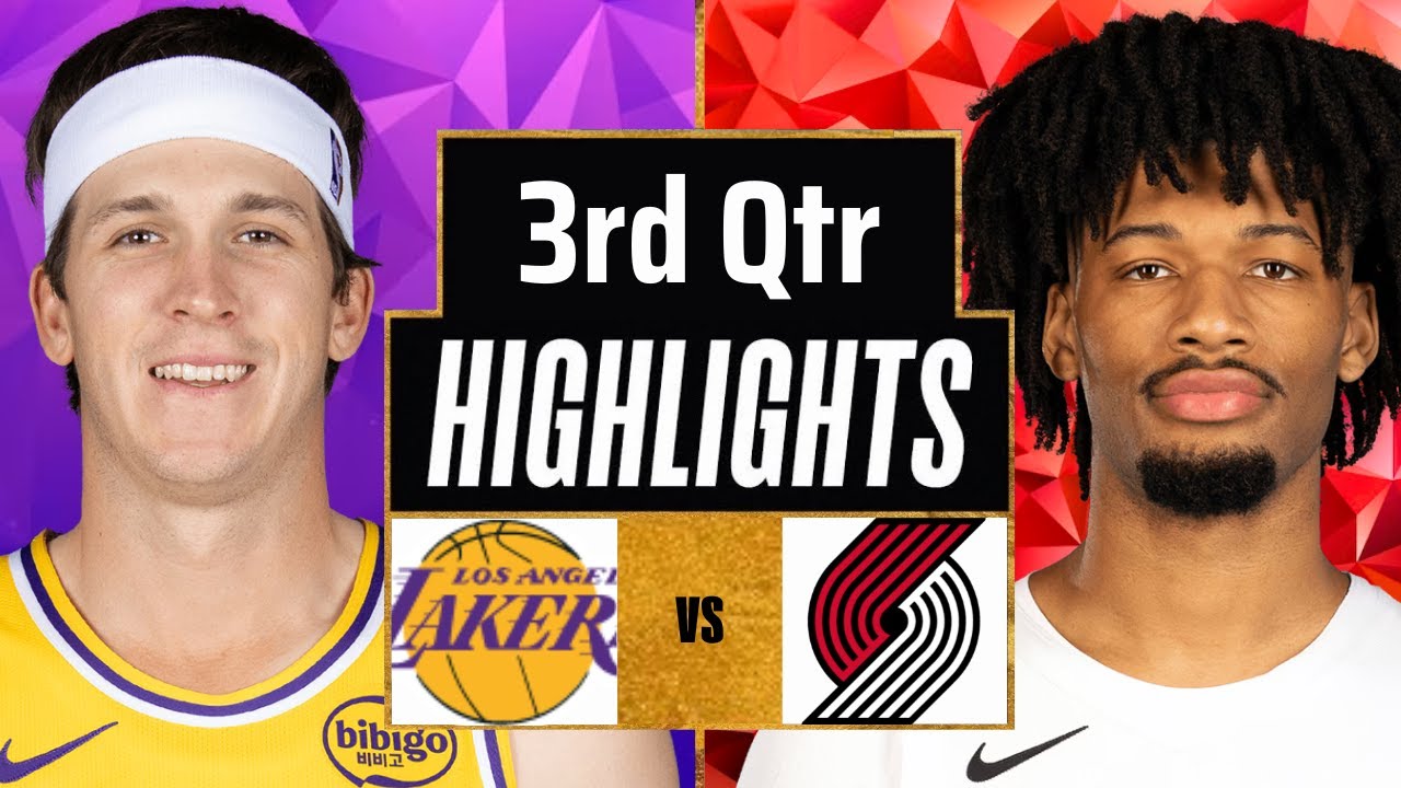 Los Angeles Lakers vs Blazers Full Game Highlights 3rd Qtr | Oct 27 | 2025 NBA Highlights