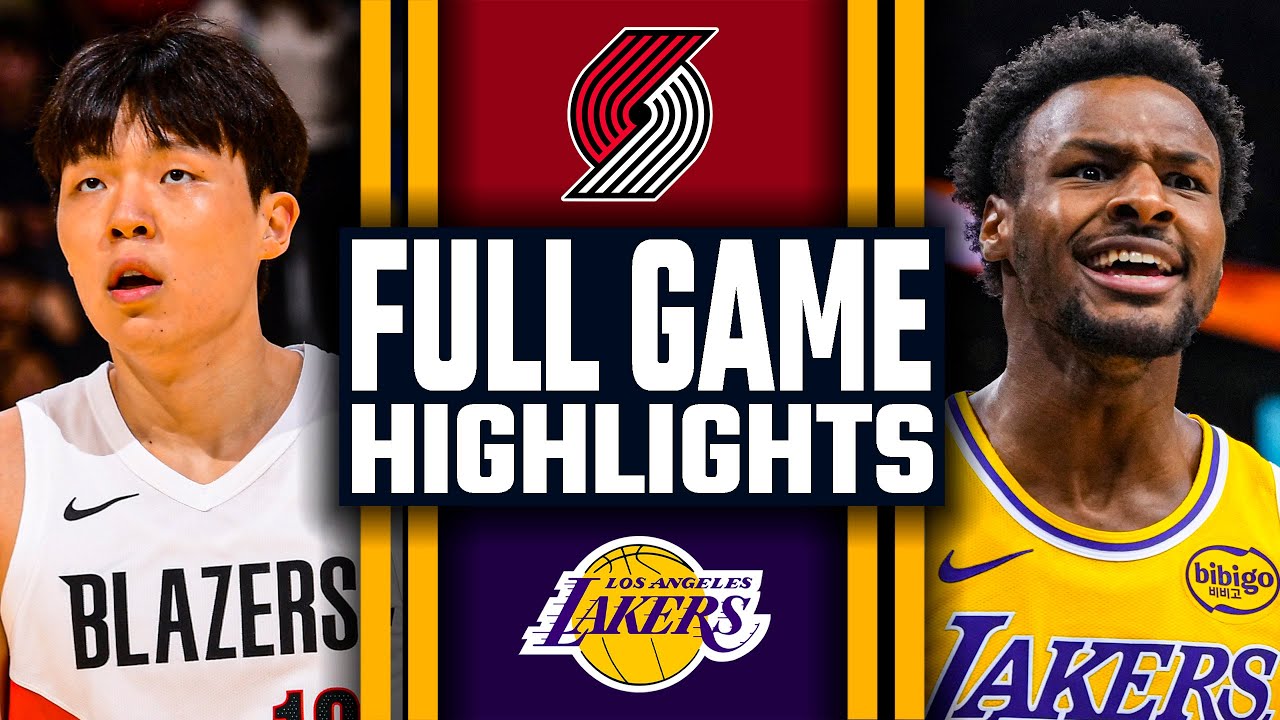 Portland Trail Blazers vs Los Angeles Lakers - FULL GAME HIGHLIGHTS | October 27, 2025 NBA Season