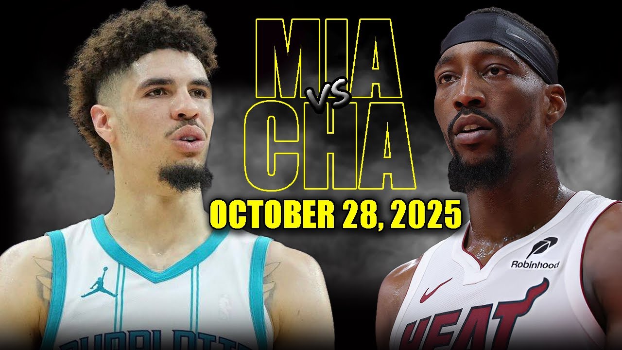 Miami Heat vs Charlotte Hornets Full Game Highlights - October 28, 2025 | NBA Season