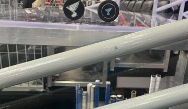 My baby girl got a couple pucks at tonight’s game!!!