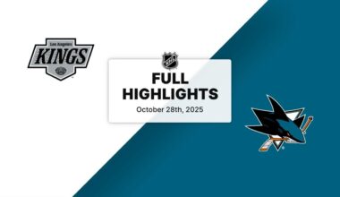 NHL Highlights | Kings vs. Sharks | October 28, 2025