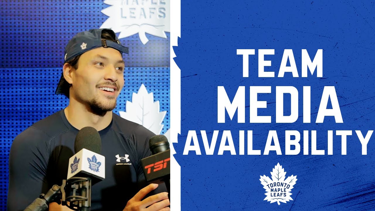 Maple Leafs Full Media Availability | Pre Game vs. Calgary Flames  | October 28, 2025