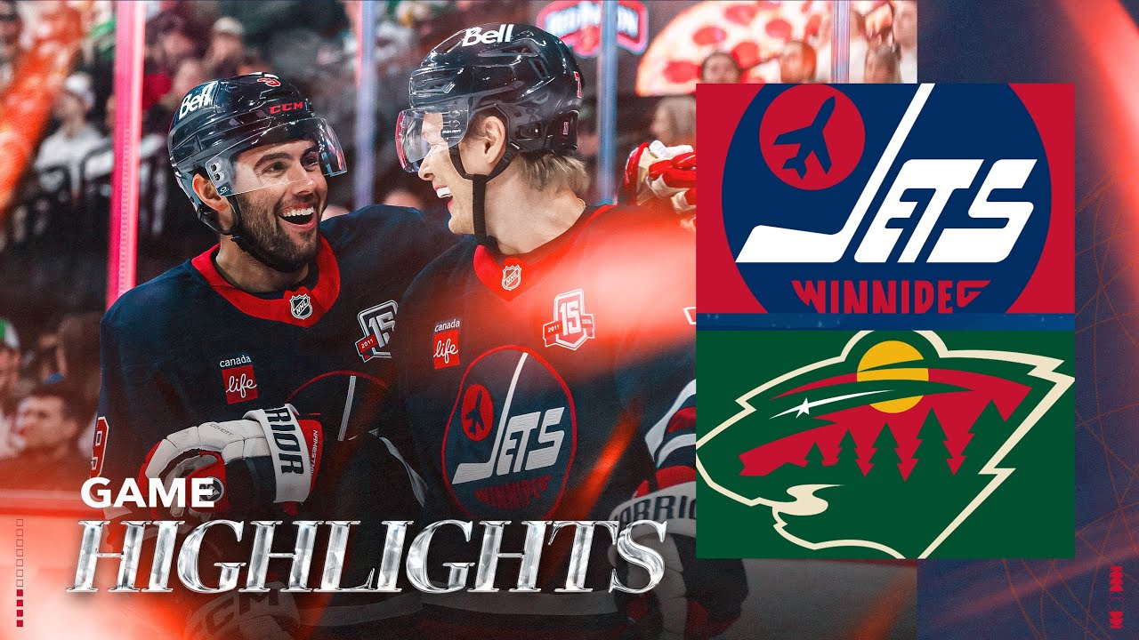 Minnesota Wild vs. Winnipeg Jets - Game Highlights
