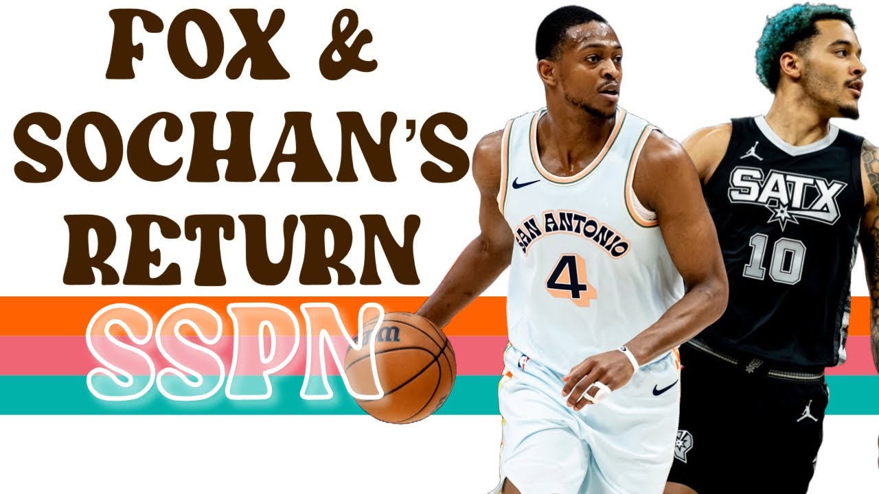 Fox & Sochan's Return To The Spurs | SSPN Clips