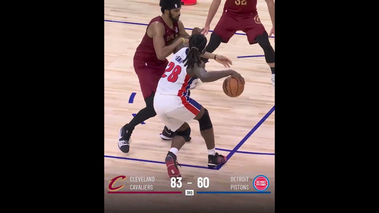 2nd Half Highlights | Pistons vs Cavs #nba #detroitpistons #pistons