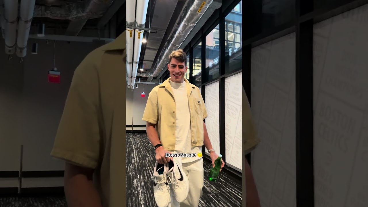 Had the guys a little scared we think 🤣 #nba #celtics #shorts