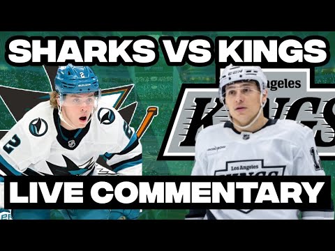 San Jose Sharks Vs Los Angeles Kings LIVE COMMENTARY | 2025-26 NHL Season