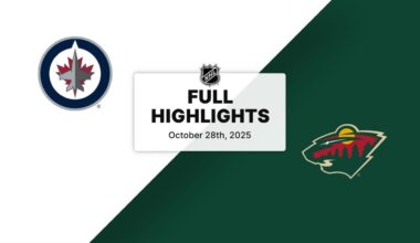 NHL Highlights | Jets vs. Wild | October 28, 2025