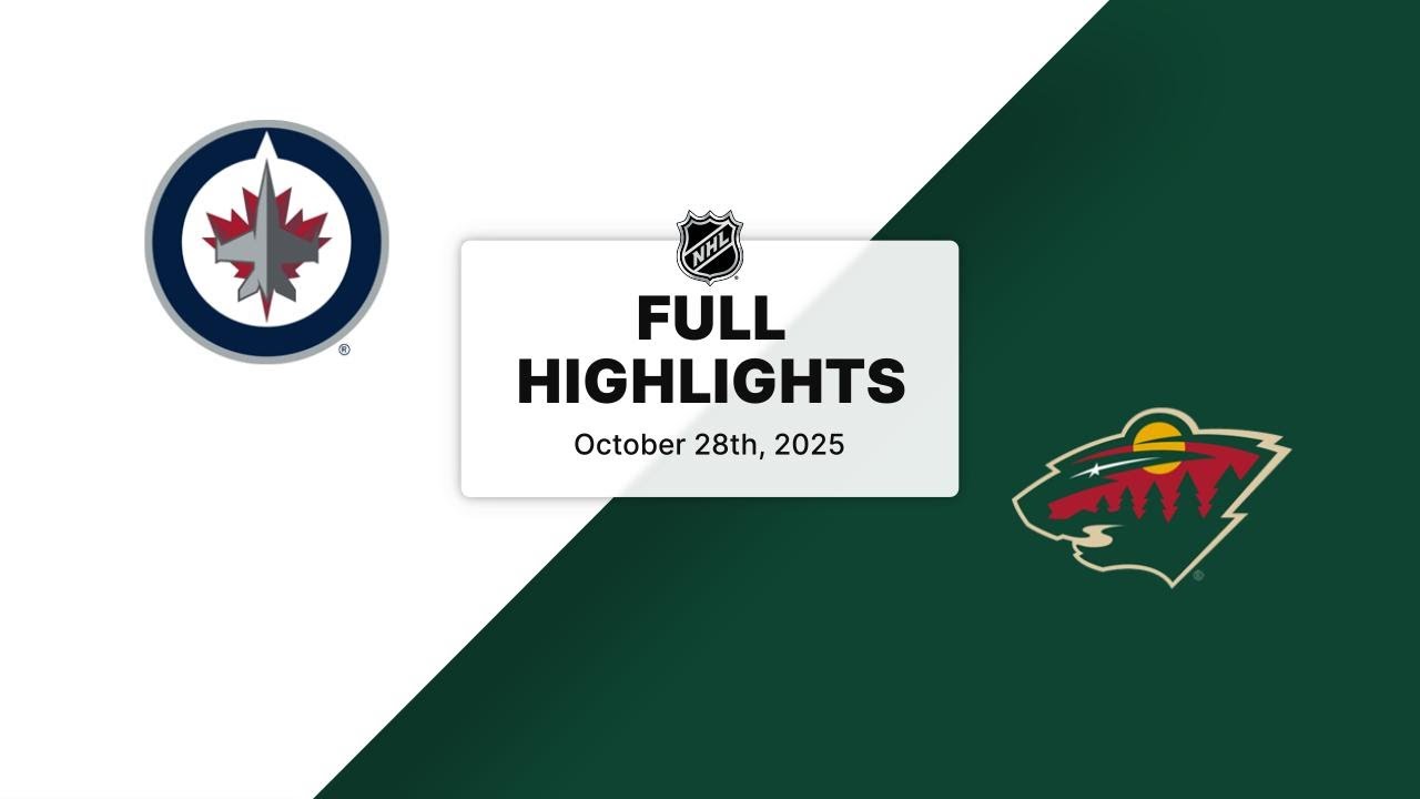 NHL Highlights | Jets vs. Wild | October 28, 2025