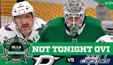 Oettinger OWNS Washington, Stars Blank Capitals 1-0 To Win Third-Straight | DLLS STARS POSTGAME