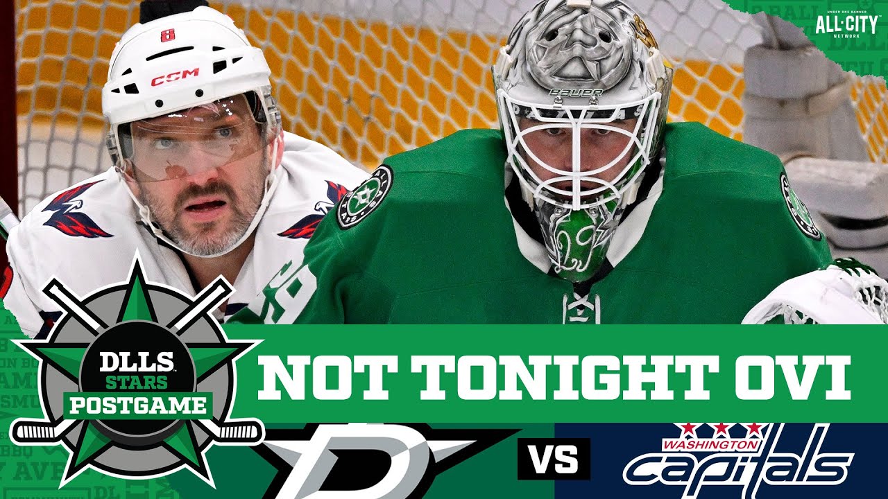 Oettinger OWNS Washington, Stars Blank Capitals 1-0 To Win Third-Straight | DLLS STARS POSTGAME
