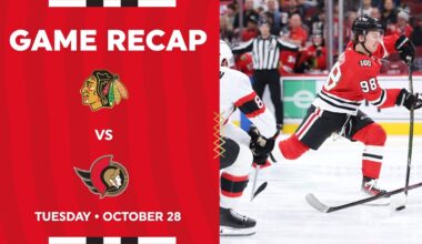 Blackhawks vs. Senators Game Highlights | 10.28.25