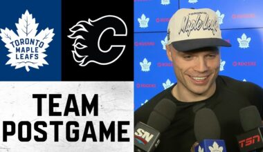 Maple Leafs Full Media Availability | Post Game vs. Calgary Flames  | October 28, 2025