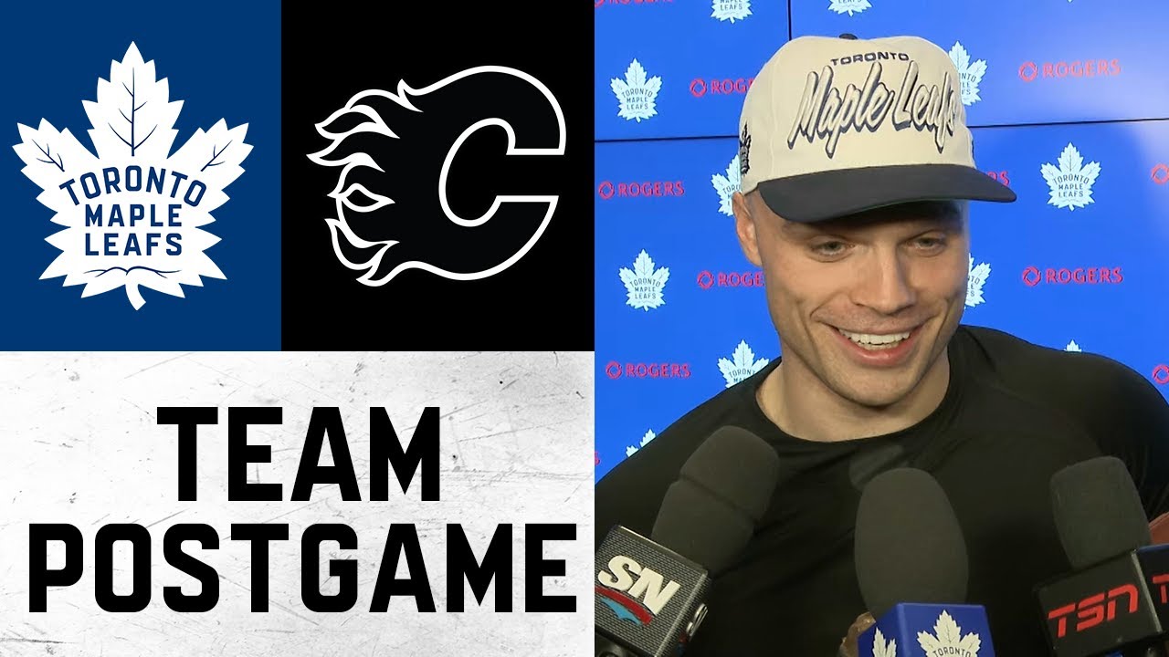 Maple Leafs Full Media Availability | Post Game vs. Calgary Flames  | October 28, 2025