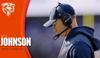 Ben Johnson on Week 8 game vs. Baltimore Ravens | Chicago Bears