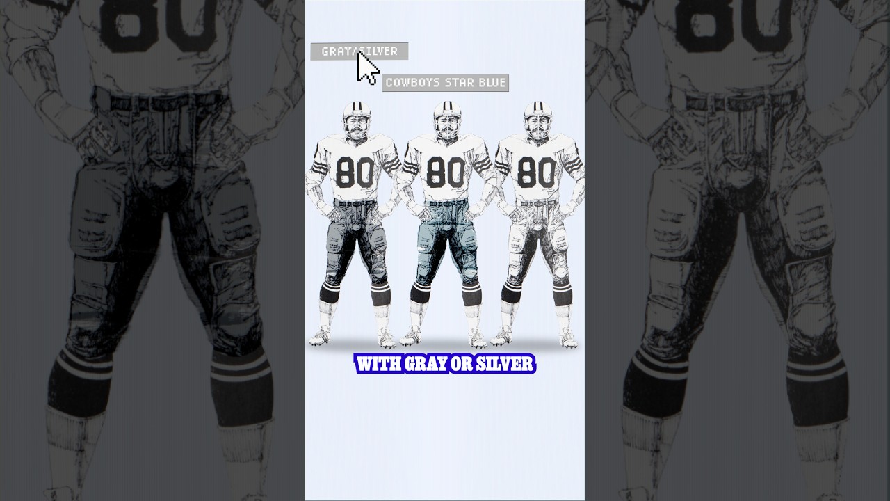 talkin’ threads 🧵#DallasCowboys #NFL #uniforms #history #football #shorts