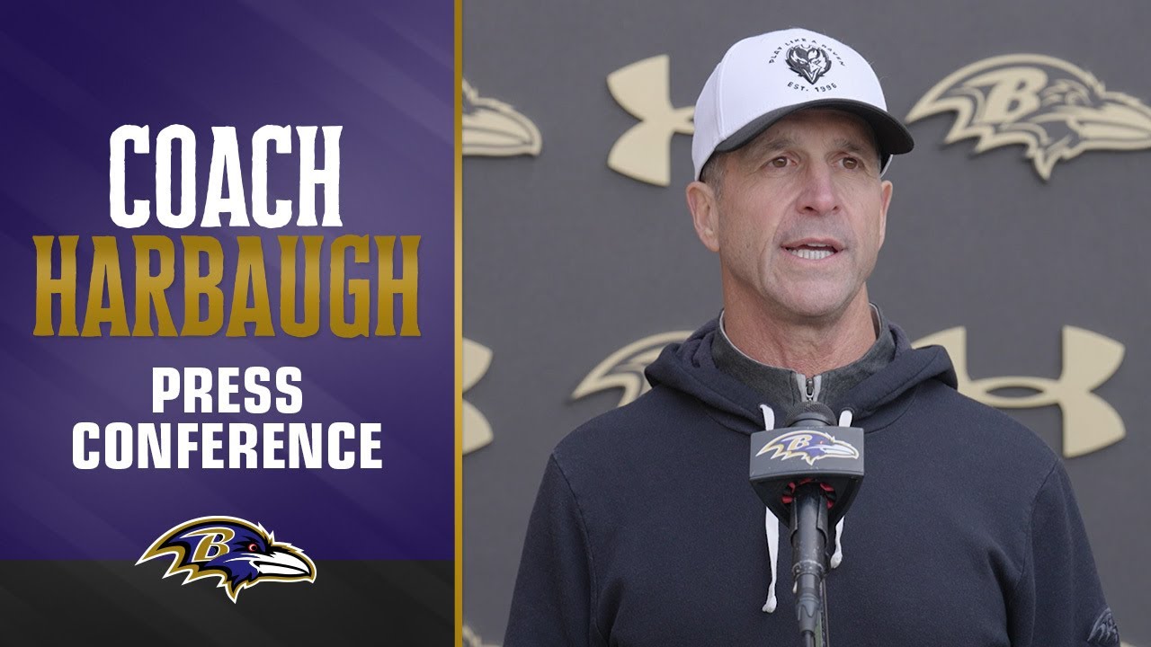 John Harbaugh: 'We're Excited for the Opportunity' | Baltimore Ravens
