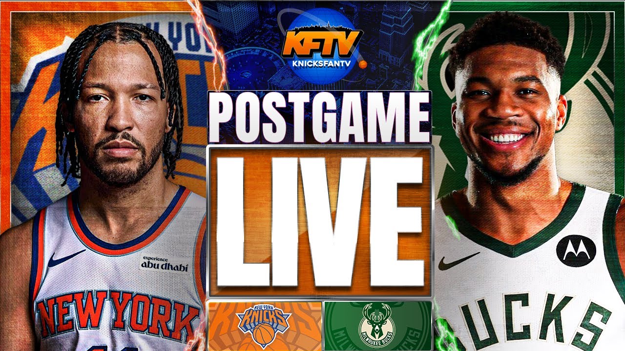 Knicks vs Bucks Post Game Show | Live Calls and Reactions! EP 643