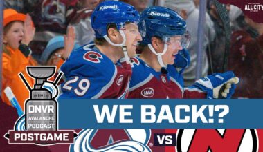 Victor Olofsson hat trick helps Colorado Avalanche offense explode on New Jersey Devils