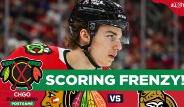 BLACKHAWKS POSTGAME: Connor Bedard EXPLODES for Hat Trick in Win vs Senators! | CHGO Blackhawks