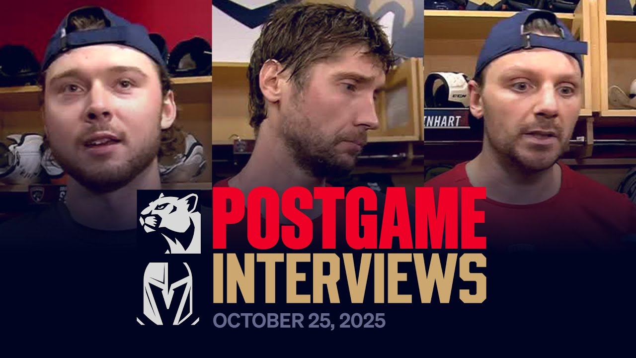 Schwindt, Bobrovsky & Reinhart | Reaction vs Vegas | 10.25.25