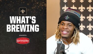 What's Brewing with Quincy Riley | New Orleans Saints