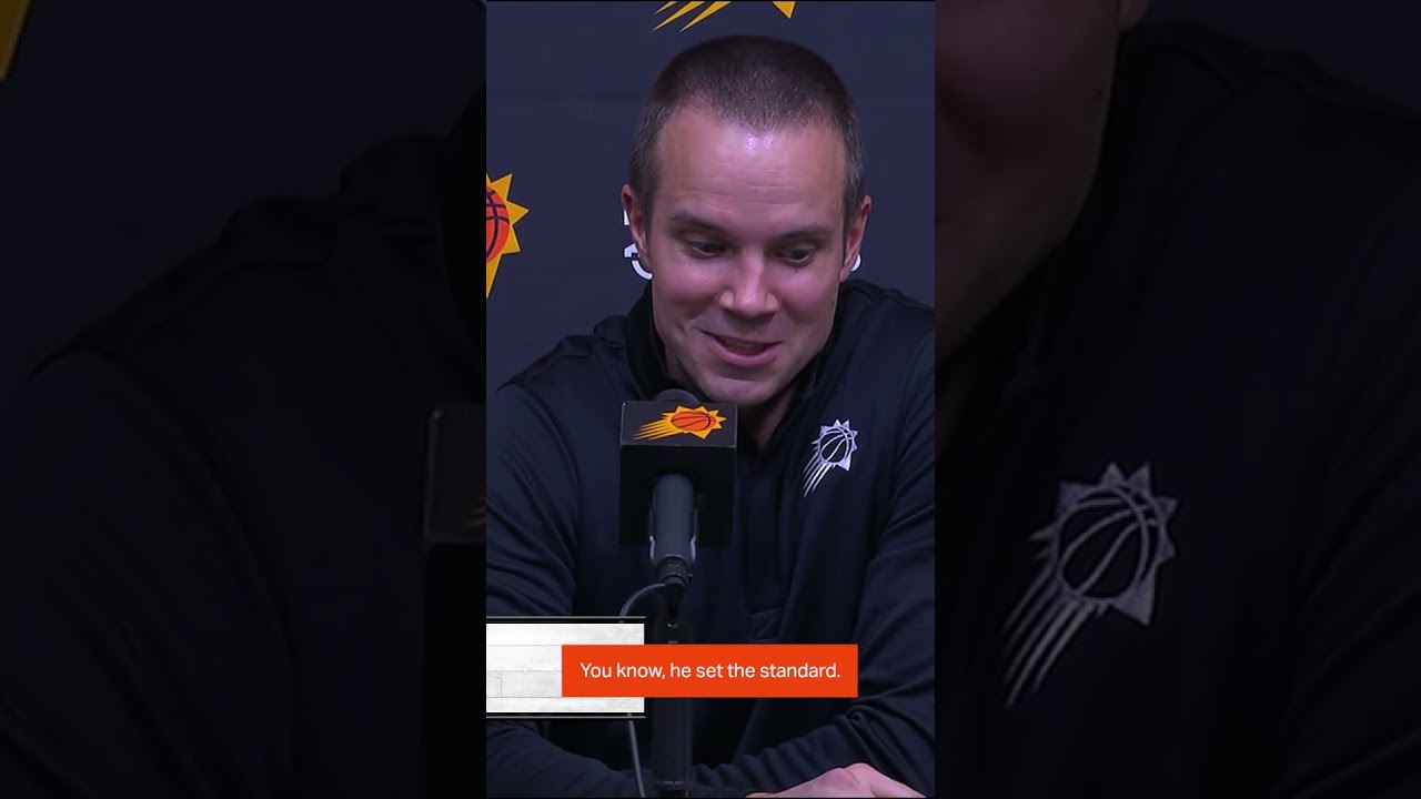 "Mark was unreal. Every second he was on the floor, he impacted the game, both sides." #shorts