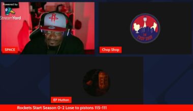 Houston Rockets vs Detroit Pistons Postgame