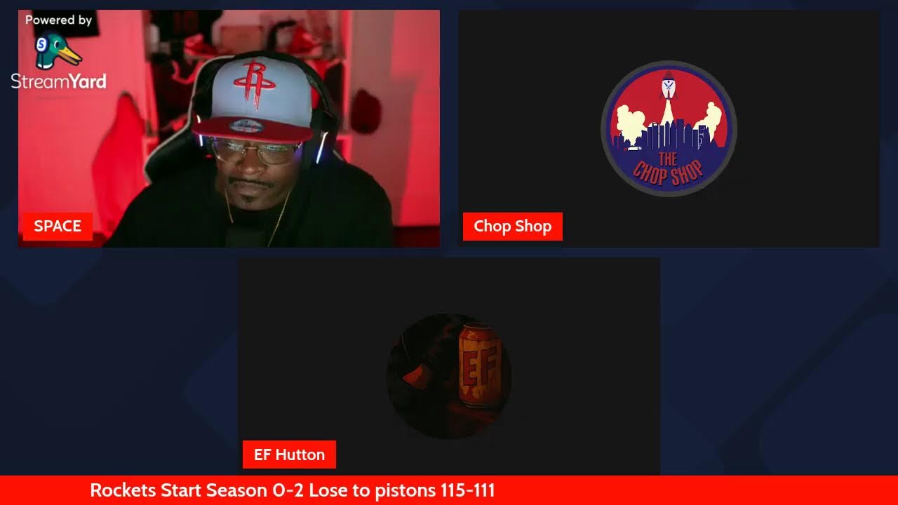 Houston Rockets vs Detroit Pistons Postgame