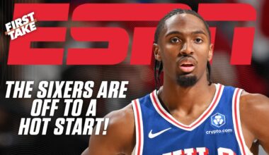 Stephen A. says the 76ers will have the 'BEST backcourt in the NBA!' 👀 | First Take