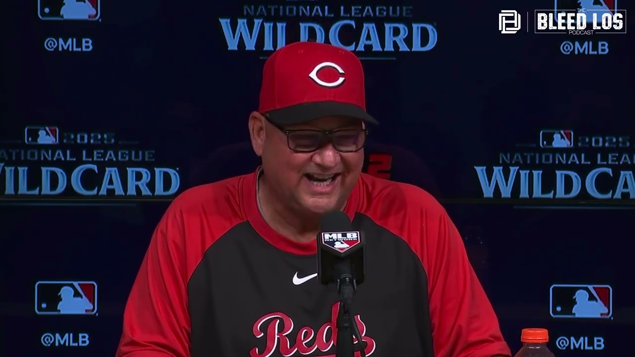 Dodgers Postseason: Terry Francona on Facing Ohtani & Reds Wild Card Rotation Plan