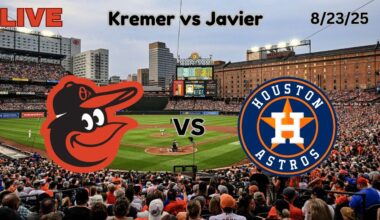 Baltimore Orioles vs Houston Astros | LIVE! Play-by-Play & Commentary | 8/23/25 | Game #129