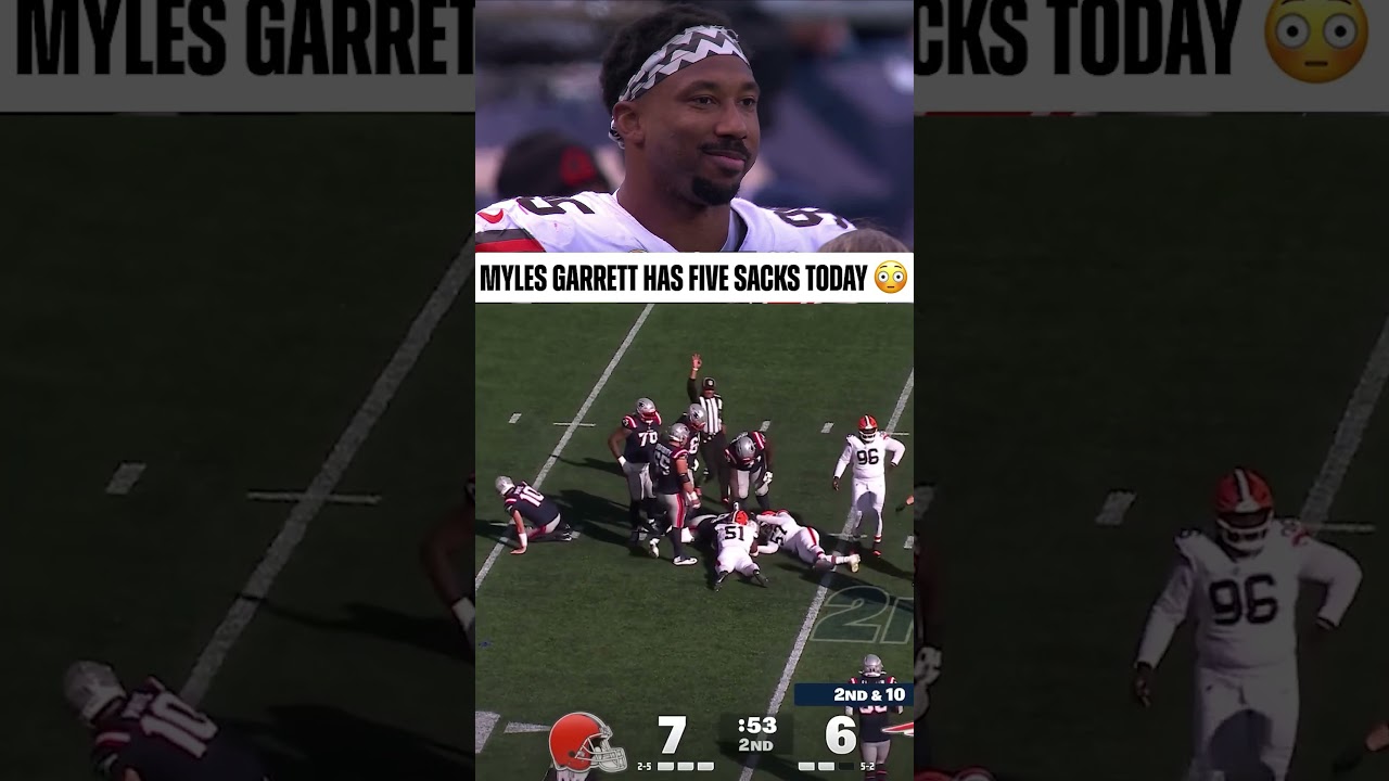 Myles Garrett had himself a DAY 💪