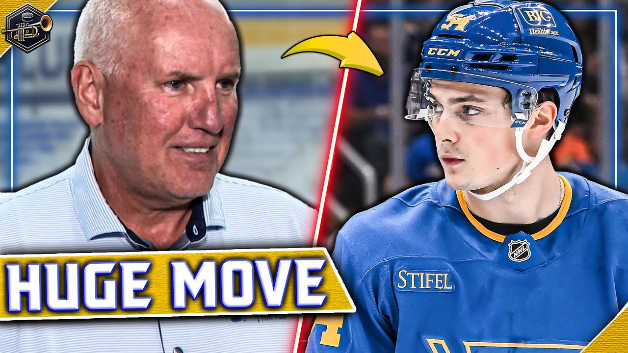 Blues make PERFECT move... MULTIPLE Blues Updates | St. Lous Blues News