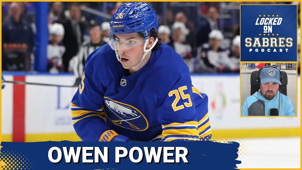 Owen Power struggles mightily in the Buffalo Sabres loss to the Blue Jackets