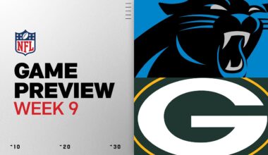 Carolina Panthers vs Green Bay Packers | Week 9 Game Preview