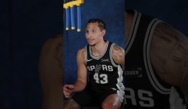 light work for KJ 😂 #Spurs #NBA