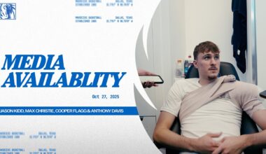 Jason Kidd, Max Christie, Cooper Flagg, & Anthony Davis | Post Media Availability vsOKC | 10/27/25