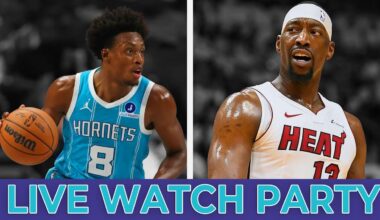 Charlotte Hornets at Miami Heat Live Watch Party Stream