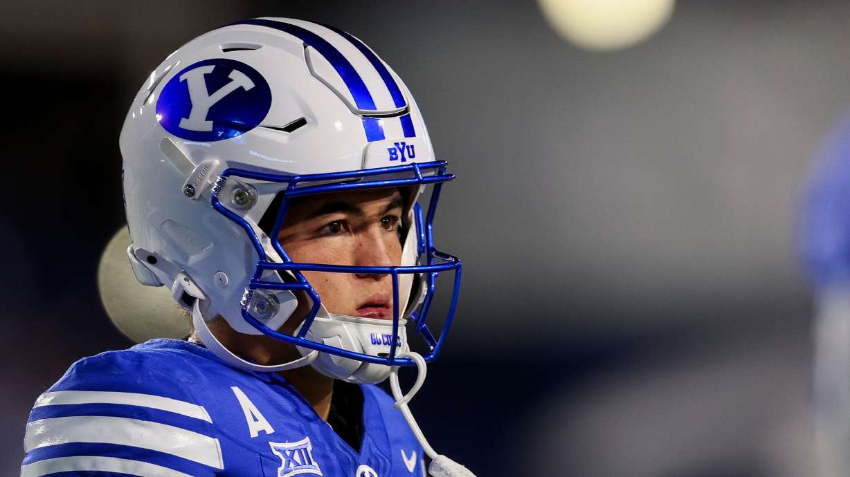 BYU's Bear Bachmeier turning heads with 8-0 start, including likely QB successor
