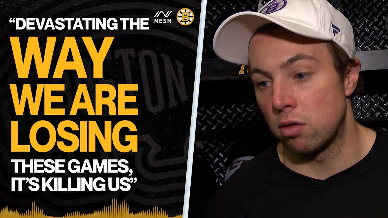 Charlie McAvoy Shares Frustrations After Bruins 6th Straight Loss