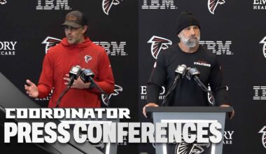Zac Robinson & Jeff Ulbrich look ahead to Atlanta Falcons vs New England Patriots | Press Conference
