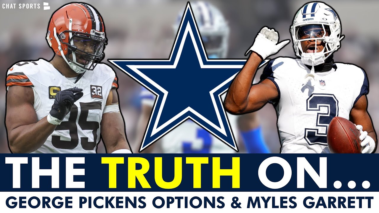 🚨 MAJOR Dallas Cowboys News On George Pickens Contract Talks & Trade Rumors + Myles Garrett Trade?