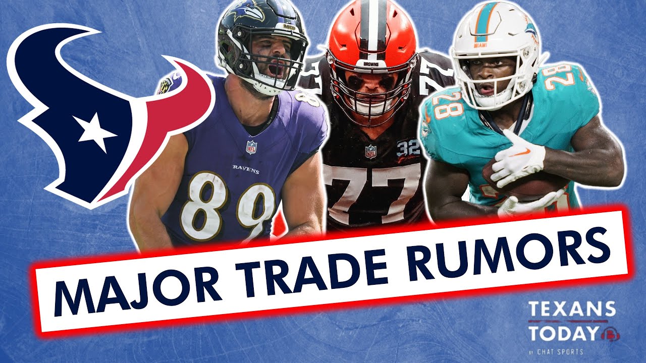 🚨 Houston Texans Get A TON Of NFL Trade News Going Into Week 9 vs. Broncos 🚨