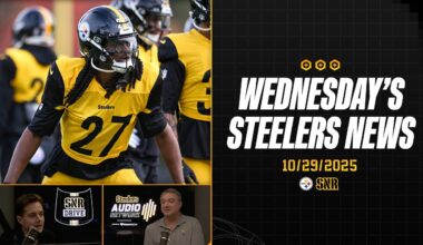 Steelers Prepare To Take On Colts | SNR Drive (Oct. 29) | Pittsburgh Steelers